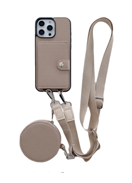 Crossbody Wallet Phone Case for iPhone