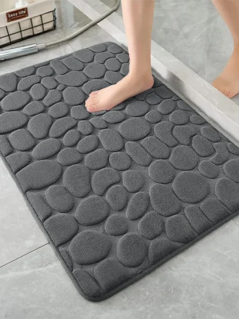 Cobblestone Pad Bathroom Mat