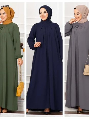 Solid Abaya Modest