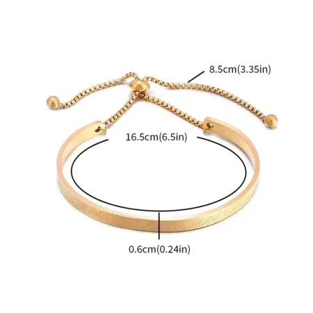⁦Engraved Ayatul Kursi Bracelet⁩ - الصورة ⁦6⁩