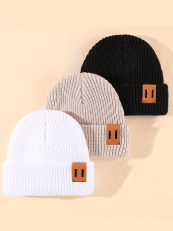 1–3 Pcs Baby Knit Winter Hat...