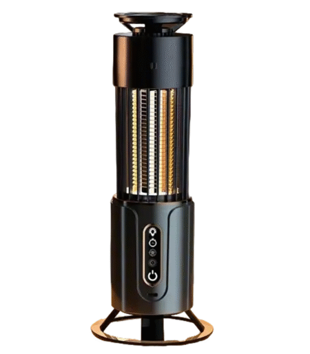2025 USB Mosquito Killer Lamp – Insect Trap & Camping Lantern with Electric Swatter