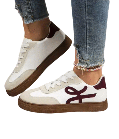 2025 Women's Platform Sneakers – Breathable Thick Sole Casual Shoes for Spring & Summer