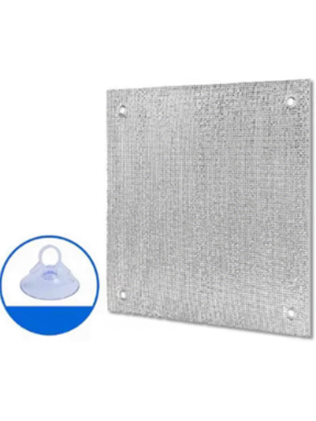 Window Sun Shade Film – Aluminum Foil UV Protection & Heat Insulation