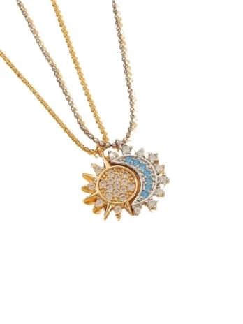 3pc Sun & Moon Couple Jew...