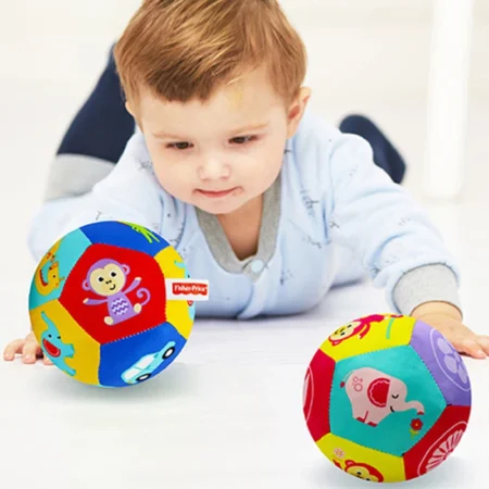 ⁦Soft Baby Sensory Balls – Rattle & Grasp Toys for 0–12 Months⁩ - الصورة ⁦3⁩