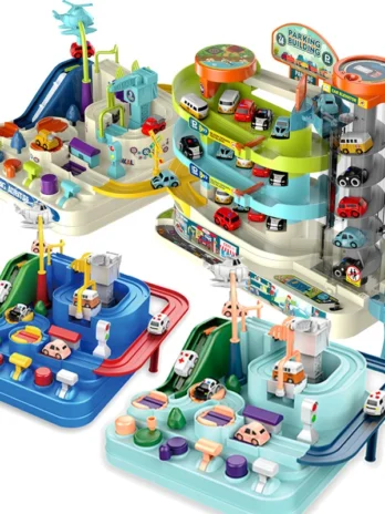 Adventure Track Car Set – El...