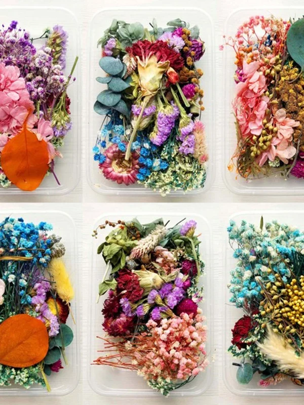 Dried Flowers Package For DIY Epoxy & Aromatherapy Candles Decor