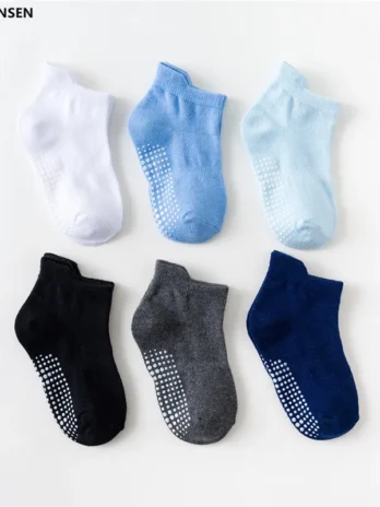 6/12 Pairs Kids’ Anti-Sl...
