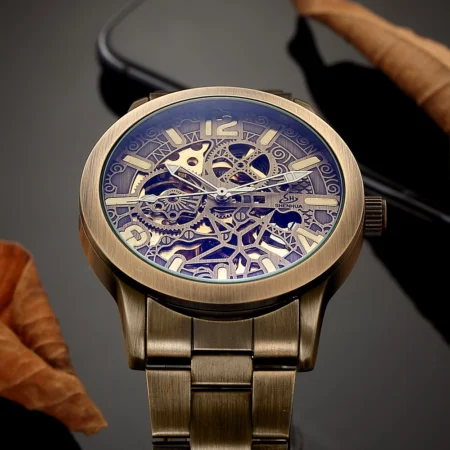 Men's Vintage Automatic Wrist Watch - Image 2