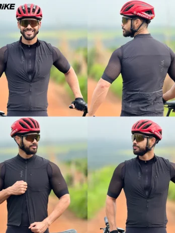 YKYWBIKE Men Cycling Gelit The...