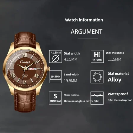 Men's Quartz Wristwatch - Image 2