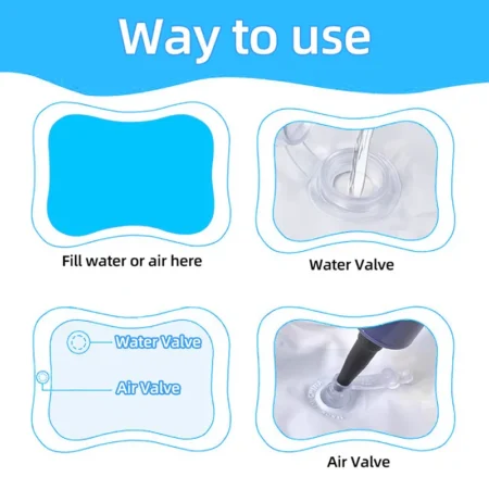 Inflatable Baby Water Play Mat – Tummy Time PVC Pad for Early Development - Image 4