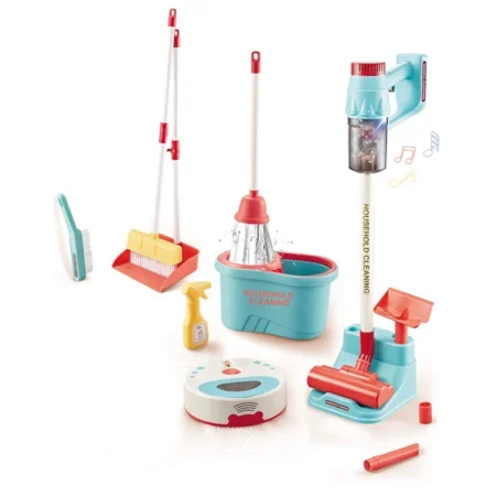 House Pretend Play Toys Electric Mini Kids Robot Vacuum
