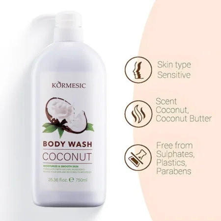 Coconut Whitening Body Lotion – 750ml Brightening & Smoothing Skin Care - Image 2