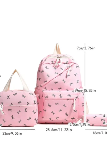 3PCS Women’s Backpack Se...