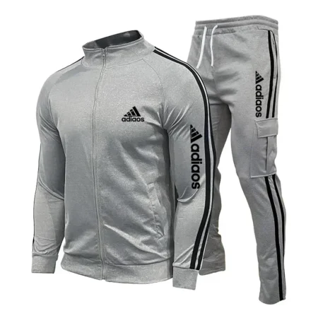 Sweatshirt and Sweatpants Sports Suit Running - Image 6