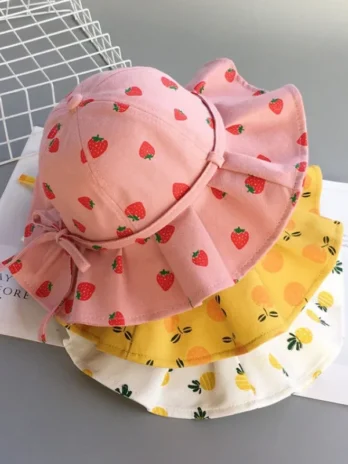 Baby Girl Cotton Bucket Hat | ...