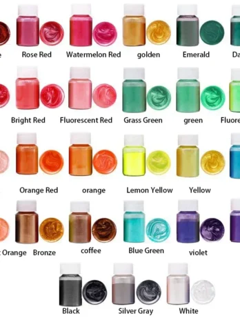 24 Colors 15g Mica Pearl Powde...