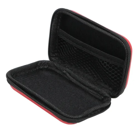 ⁦Travel Cable Organizer Bag – Portable Zipper Case for Electronics & Earphones⁩ - الصورة ⁦5⁩