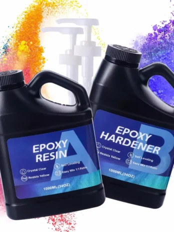 2000ML Epoxy Resin Kit 1:1 Rat...