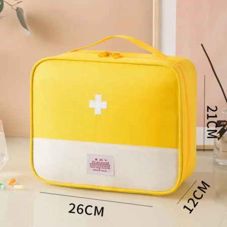 Portable Medicine Storage Bag – Large Capacity Travel First Aid Organizer - Image 4