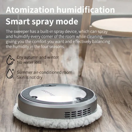Electric Floor Steam Cleaner Robot - Image 3