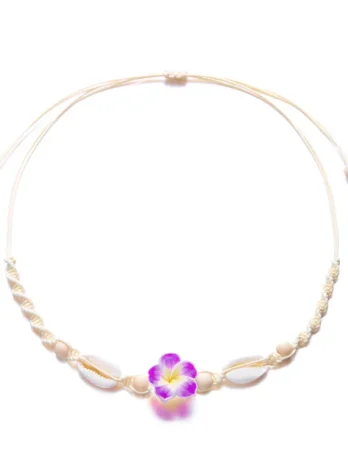 Bohemian Shell Flower Pendant ...