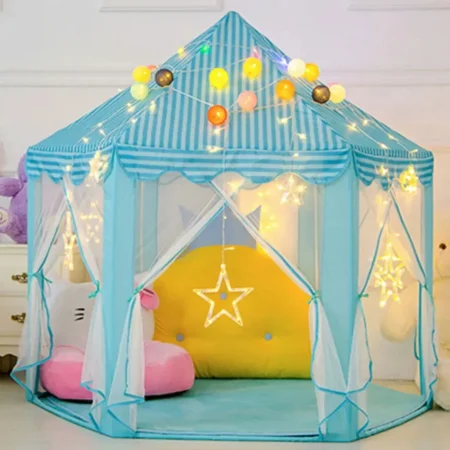 Portable Children's Tent for Kids Tent Toys for Girls Princess Castle Tipi Infantil Teepee Baby Christmas Gifts - Image 4