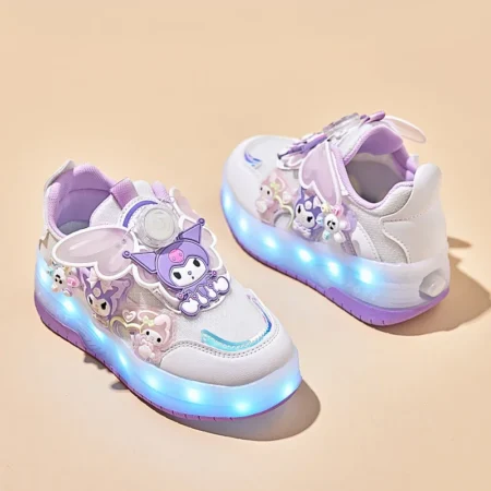 LED 2-Wheel Kids Roller Shoes – Detachable Skates for Boys & Girls - Image 5