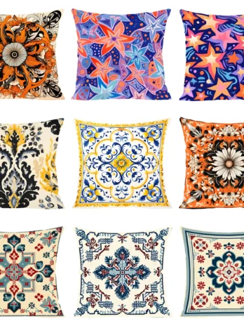 Vintage Patterns Cushion Pillo...