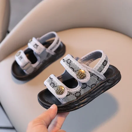 2024 Kids Summer Sandals – Soft Sole Baby Beach Shoes for Boys & Girls, Comfortable Outdoor Footwear - Image 3