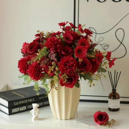 ⁦Artificial Flowers New Year's Home Decoration⁩ - الصورة ⁦5⁩