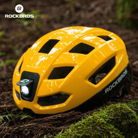 ROCKBROS Bike Helmet Light Helmet with Remote Control Rechargeable - Image 6