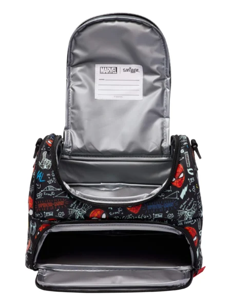 ⁦Smiggle Marvel Spider-Man School Set – Backpack, Lunch Bag, Wallet & Stationery Gifts for Kids⁩ - الصورة ⁦5⁩