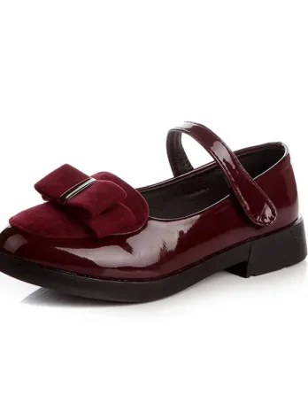 Girls Princess Flats with Bowk...