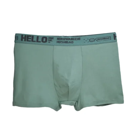 4Pcs Men's Boxer Underwear Solid Color - Image 6