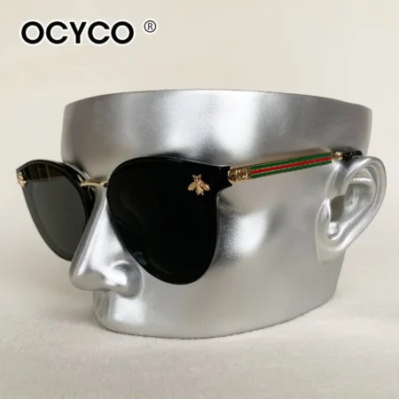 OCYCO Women's Luxury Cat Eye Sunglasses – Vintage Square UV Protection Shades - Image 2