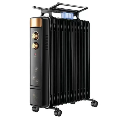 1500W Electric Oil Heater | 9-Fin Radiator with Constant Temperature Heating