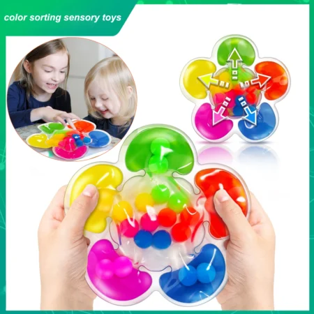 Color Sorting Toys for Toddlers – Fine Motor & Preschool Learning Game