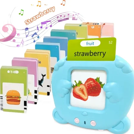 Talking Flash Cards for Toddlers – Montessori Audio Learning Toy