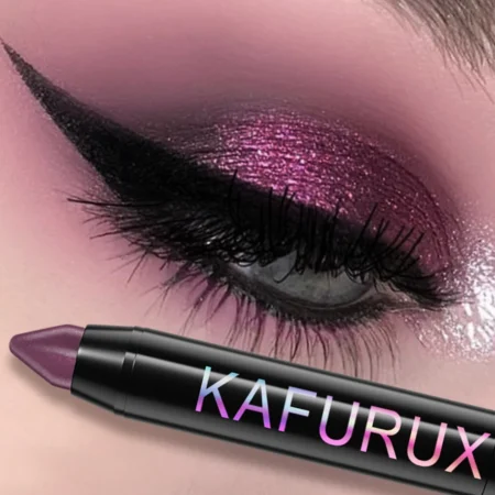 24-Color Pearlescent Glitter Eyeshadow & Eyeliner Pencil – Waterproof, Matte & Shimmer Eye Makeup Pen - Image 2