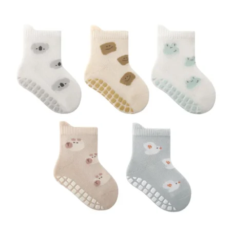 Non-Slip Socks Cute Cartoon Pattern