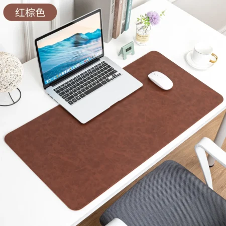 Waterproof PU Desk Pad – Large Non-Slip Mouse Mat for Laptop & Keyboard - Image 5