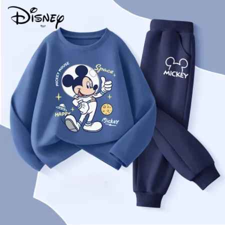 Disney Mickey Kids' 2PCS Tracksuit | Autumn Sweatshirt & Pants Set for Boys & Girls