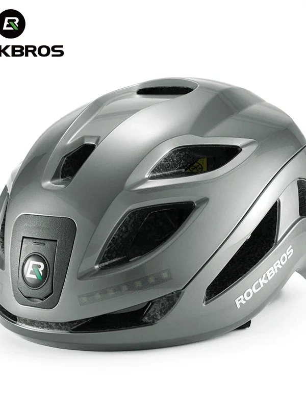 ROCKBROS Bicycle Light Helmet Type-C Charging