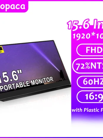15.6-inch Portable Monitor For...