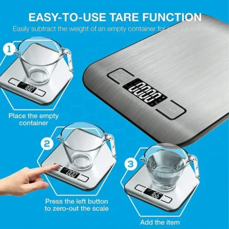 ⁦Digital Kitchen Scale 5kg/10kg⁩ - الصورة ⁦4⁩
