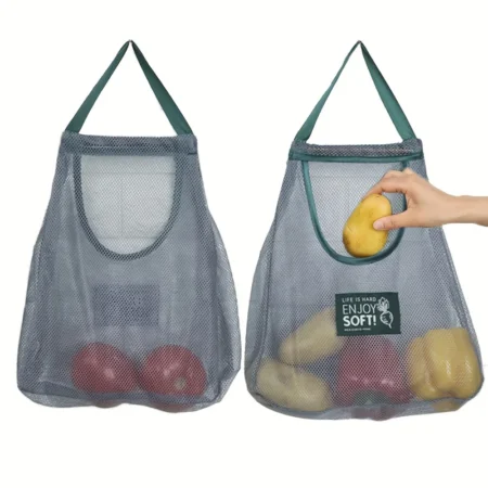 Durable & Strong Hanging Mesh Storage Bags