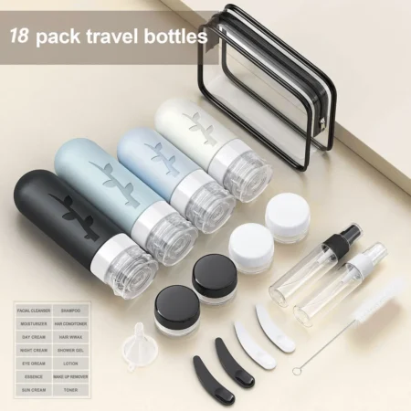 Travel Shampoo Lotion Soap, Bottles - Image 5